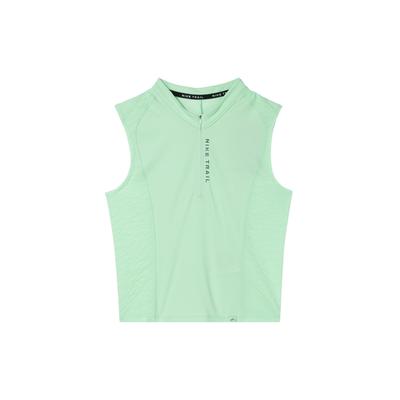 Trail Dri-FIT Letter V-Neck Sleeveless T-Shirt Women Tops Steam-Green FN2675-376