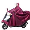 Regenpak voor Elektrische Fietsen, Motoren en Scooters; Poncho voor volwassenen, voor één of twee personen, Unisex