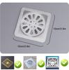 Shower Drain Cover Disposable Hair Catcher Mesh Stickers Easy to Install Clean Suit For Bathtub Kitchen Sink For Human Pet Hair