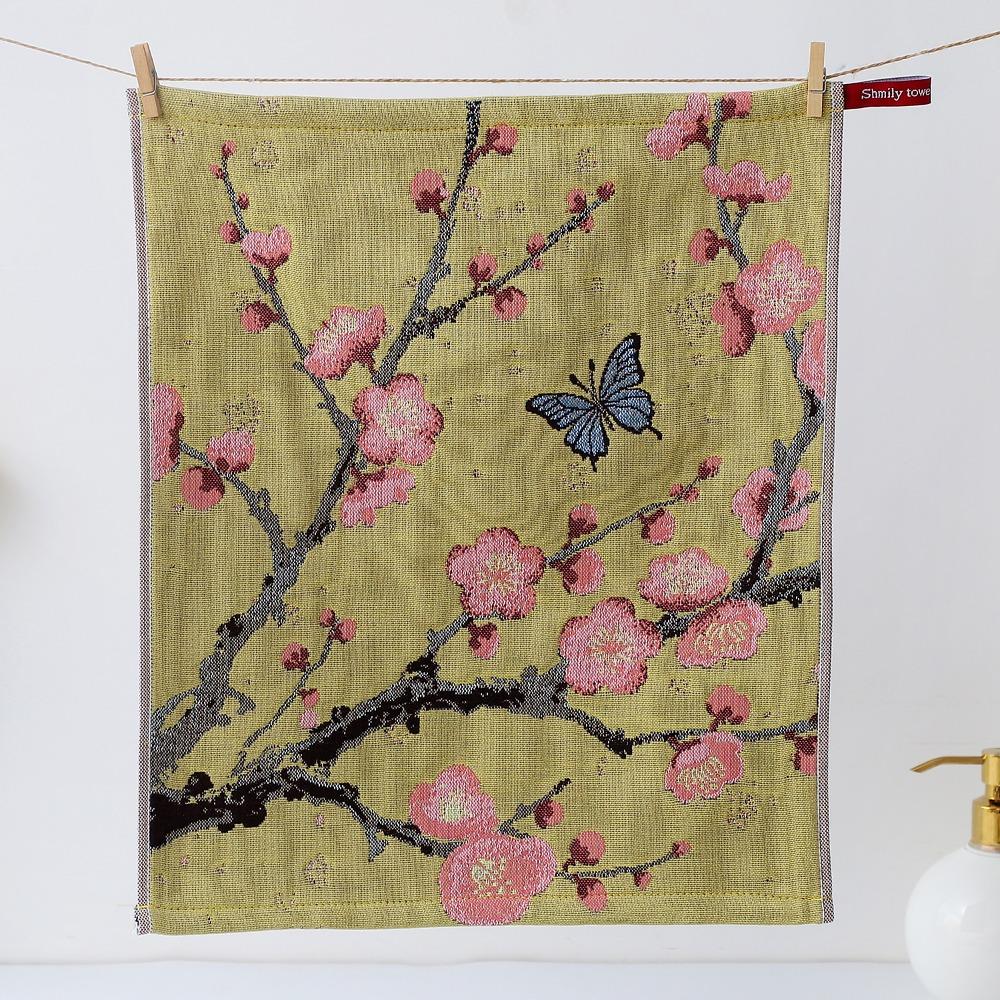 New 34x40cm Large Hand Towel Quick Dry 4 Layer Cotton Gauze Kitchen Dish Cloth Decorative Handkerchief Home Restaurant