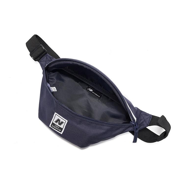 New New Balance Polyester Crossbody Bag, Fanny Pack Unisex Dark Blue LAB93009-TNV