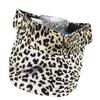 Empty Top Leopard Print Sun Hat Anti-UV Women Sunshade Hat Adjustable Sun Protection Hat  Ladies