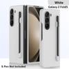 Slim Matte Case For Samsung Galaxy Z Fold 5 5G Case With Pen Slot Holder Hard Plastic Fold Shockproof Cover Skin Feel Protection Shell