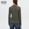Teenie Weenie Women's 2025 Fall Burnout Knit Cardigan