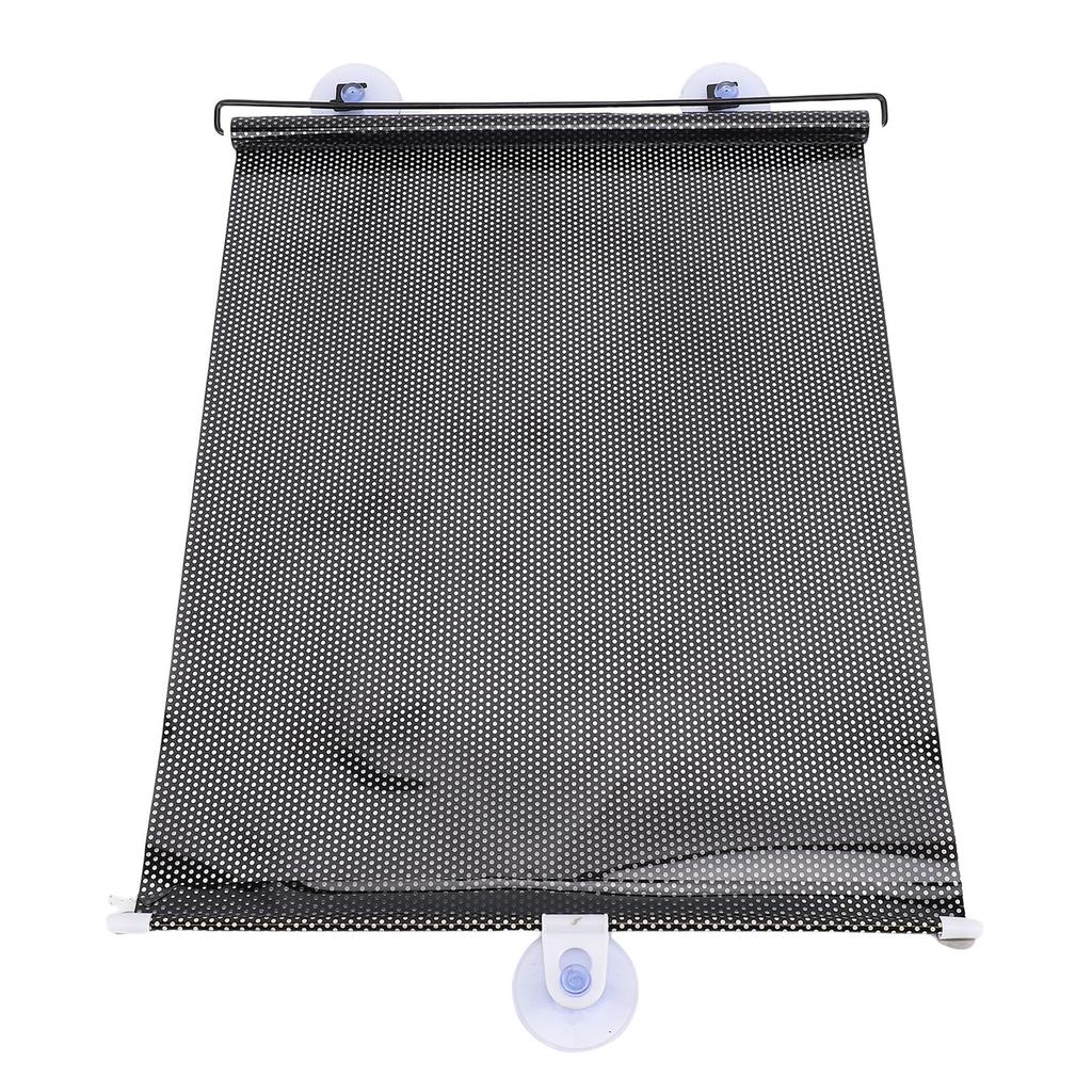 Auto Retractable Roller Sun Shade Block Strong Sunlight Car Windshield Sun Shade with 3 Suction Cups for Car Window 40
