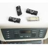 Car A/C Heater Climate Temperature Control Push Button Air Condition Key Cap Climate Control Cover For BMW 5 Series E39 X5 E53