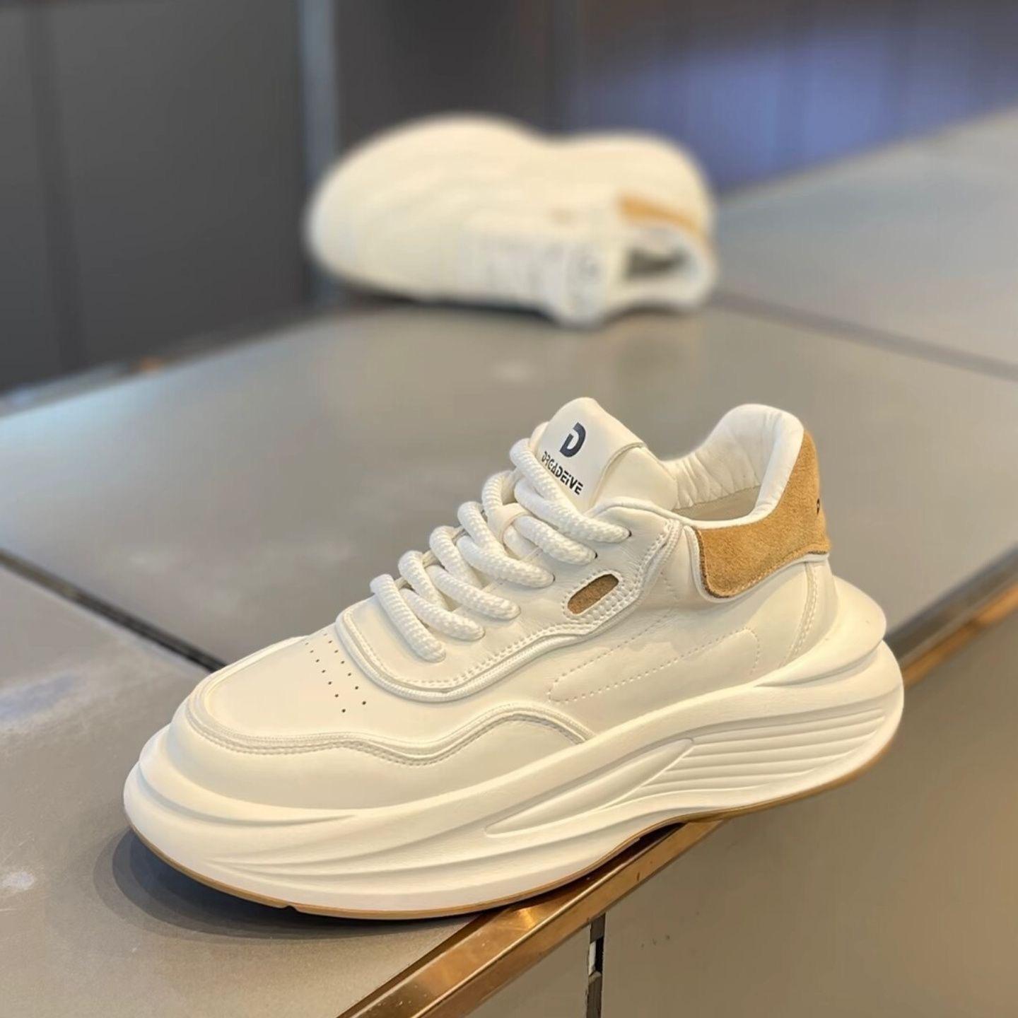 

Весна 2024 года, новые настоящие мягкие кожаные популярные туфли, мужская мода, повседневные кроссовки, мужская обувь Zapatillas De Hombre 44