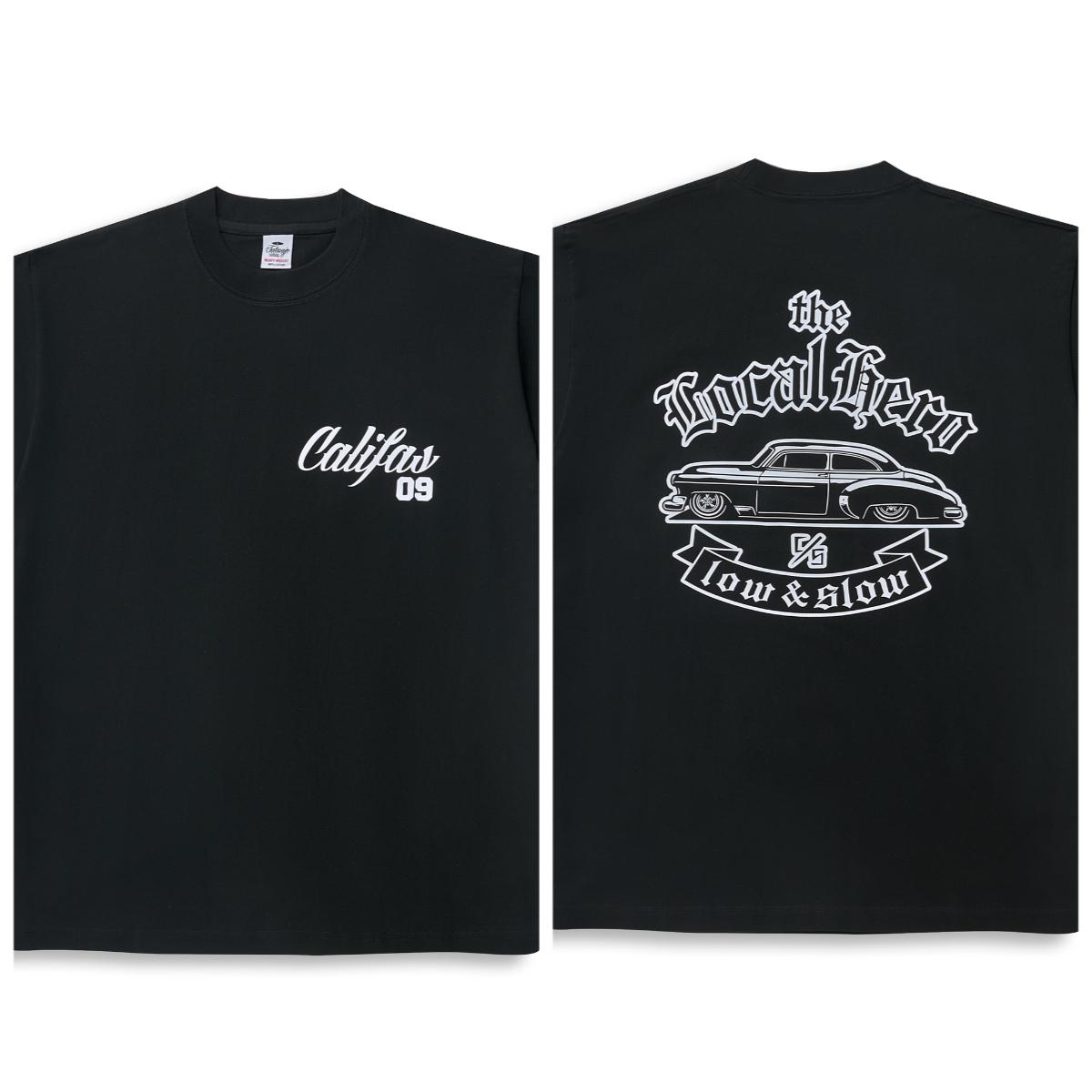 

Футболка в стиле Западного побережья Америки Мода Повседневная Летняя Футболка с круглым вырезом и короткими рукавами XXXXXL