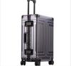 Manai Aluminum-Magnesium Alloy Trolley with Universal Wheels, Metal Luggage for Men, Women, Students, and Business Travel