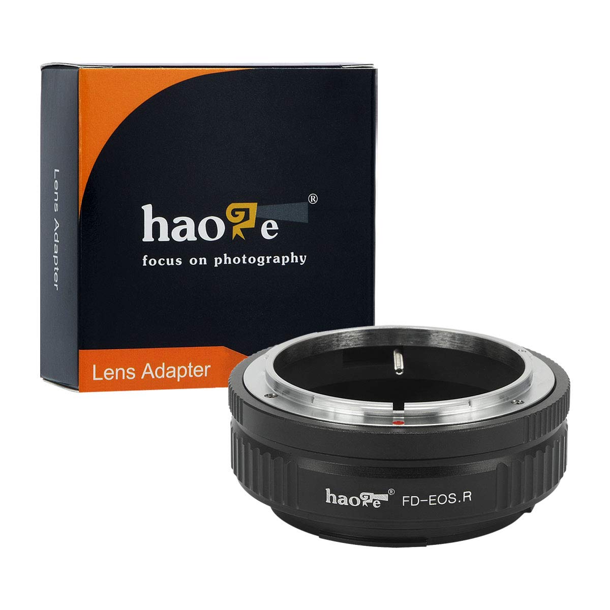 

Haoge Manual Lens Mount Adapter for Canon FD Lens to Canon RF Mount Cameras such as Canon EOS R
