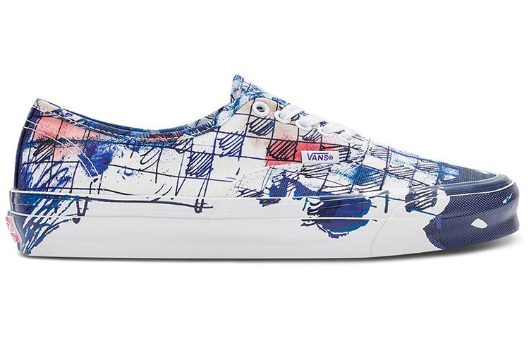 Authentic Connor Tingley x Authentic Og Vans Lx 'Checkerboard - White Blue' VN0A4BV961P