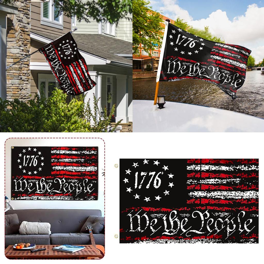 Independence Day Garden Flag 0 * 10cm Printed US Flag Decorative Festival Flag