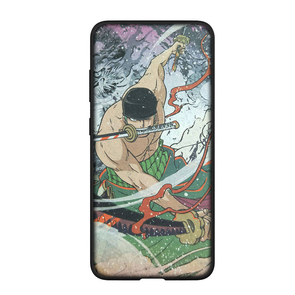 Für Motorola Moto Edge 70 60 50 G54 G86 Samsung Galaxy S25 iPhone 17 16 15 Redmi Note 14 Pro Max Handyhülle Süße Roronoa Zoro One Piece Luffy Hülle