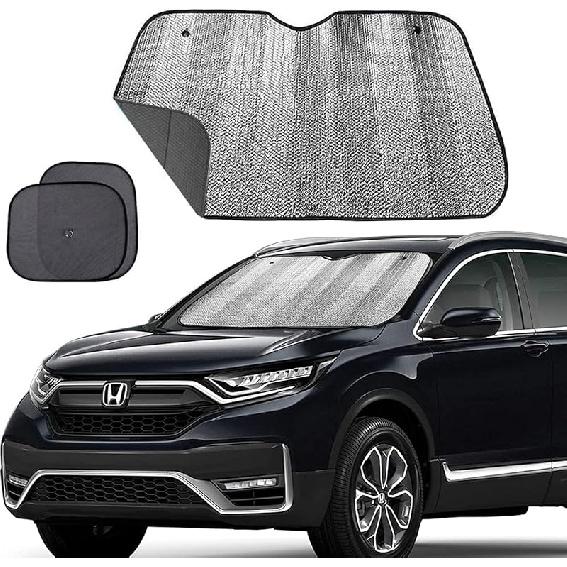 Big Ant Windshield Sun Shade,Car Window Sunshade as Bonus,Best Car Sun Shade Folded Front Window Shade Sun Visor Shield Shade Keeps Vehicle