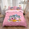 New Cartoon Cute Star Kirby Duvet Cover Merry Christmas Bedding Set Queen King Full Size for Holiday Bedroom Teens Women Gift