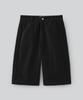 Pabeulega Side Line Chino Bermuda Pants (Black)