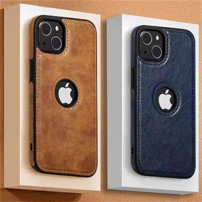Ultra Thin Slim Leather Phone Case For iPhone 16 Pro Max 15 14 13 12 11 XR X 7 8 Plus Shockproof Bumper Soft Business Back Cover