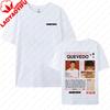 Rapper Quevedo Album 2026 Tour T Shirt Fashion Classic Hip Hop Streetwear Tee For Unisex Unisex Casual Oversized Tops