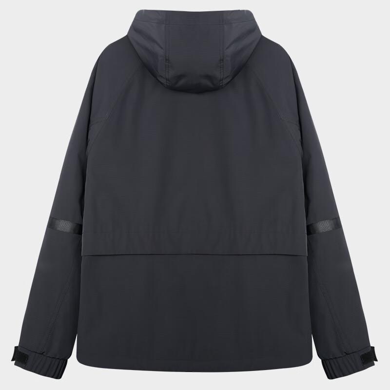 TRIES Men's Hooded Water-Repellent Casual Jacket