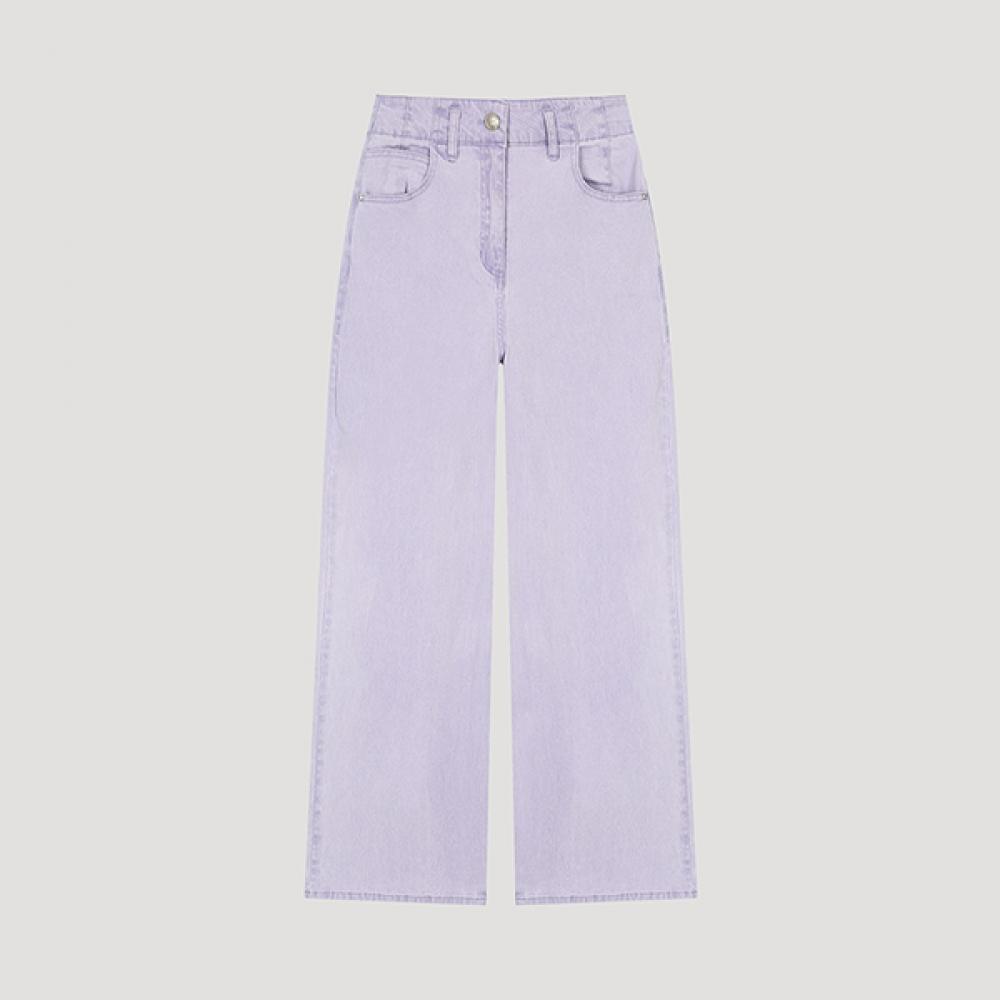 

Широкие джинсовые брюки Shs Miss Color Ssmslo22110 Lv light violet/55