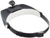 TSK Head Magnifier, 3.5x Magnification, 115x50mm Lens Diameter, with LED Light, 4 Lens Types, Adjustable Band Type, HD-001