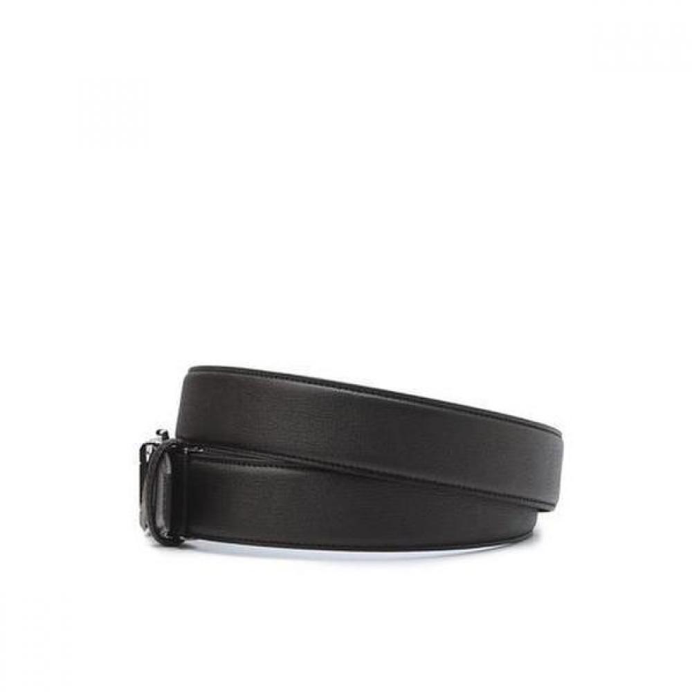 Daks Dark Brown Buckle Decorated Cowhide Automatic Belt Dbbe1f763w3