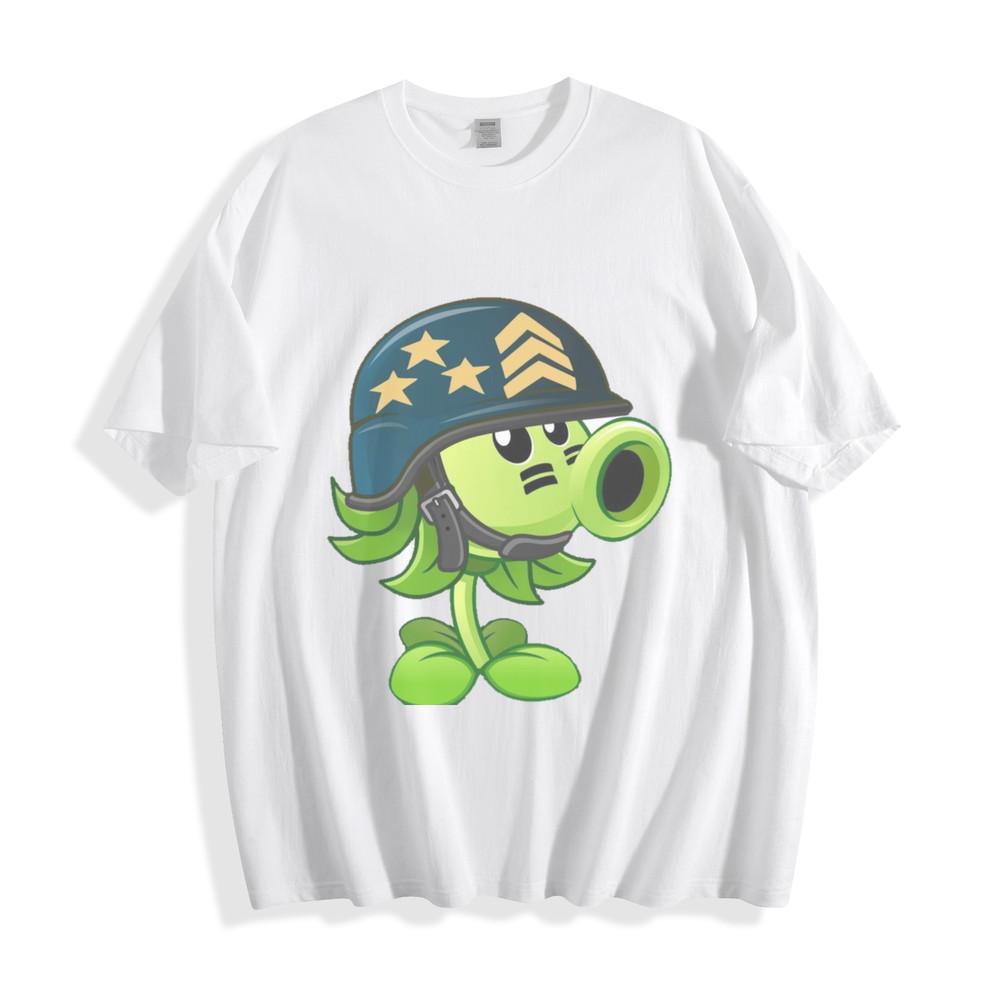 Peashooter Soldier T-Shirt - Military Plants Vs. Zombies Inspired Unisex Tee