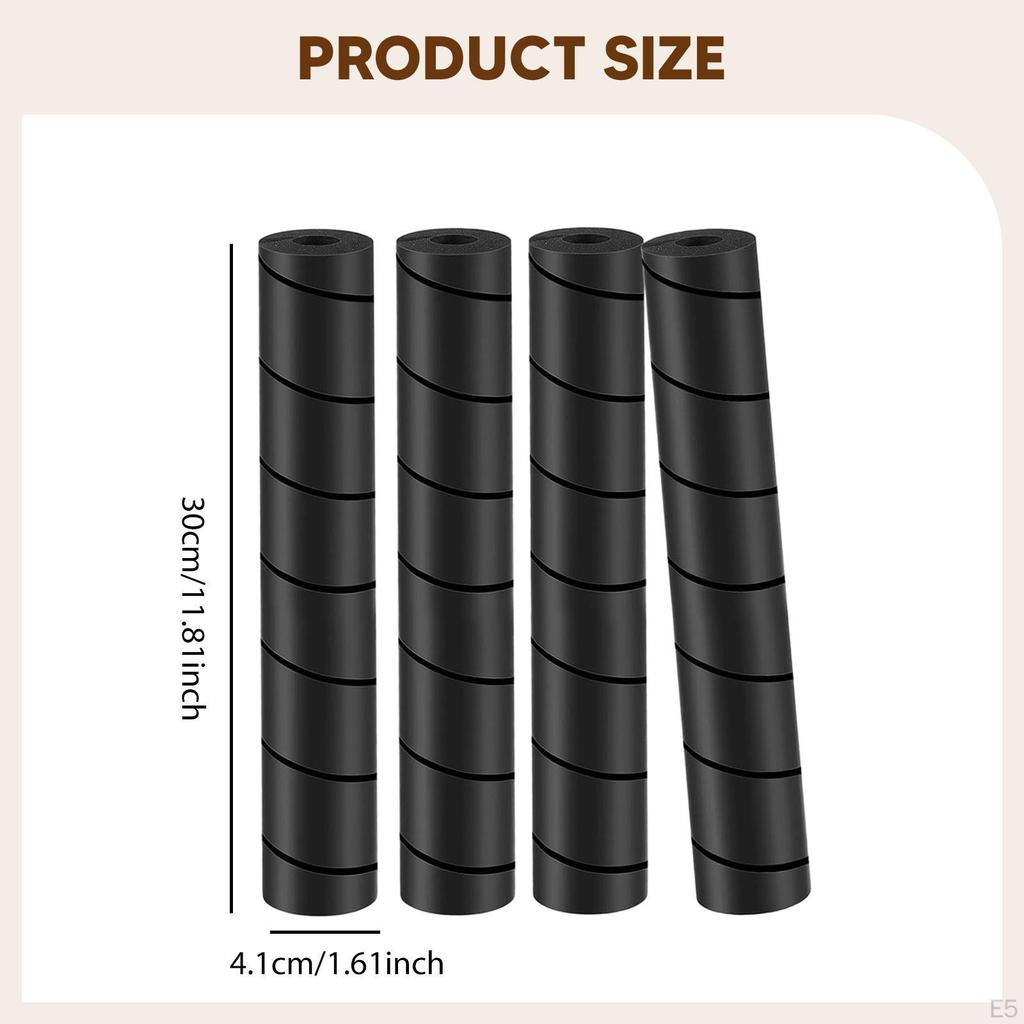 4 Pieces Bed Frame Toe Protectors Sleeve Cushion for Hard Furniture Legs