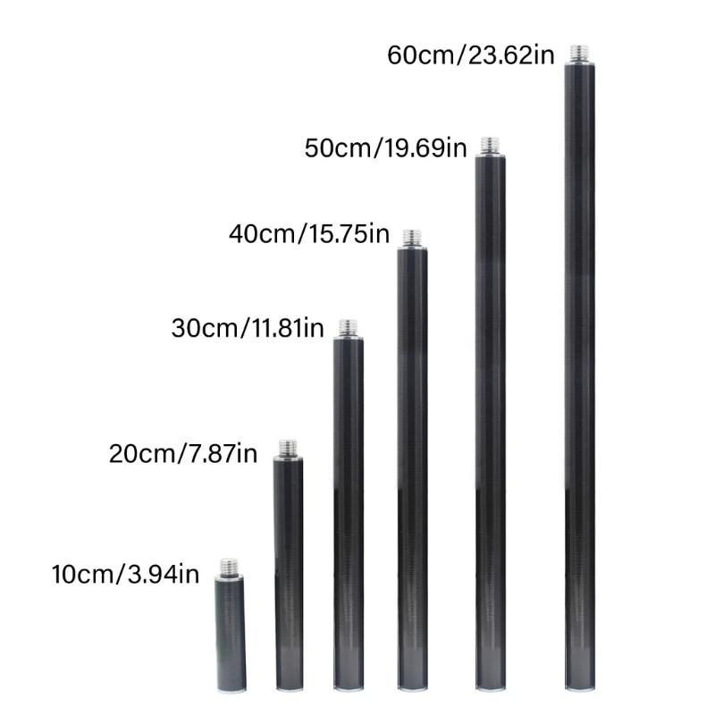High Strength Composite 5/8-11 Extension Rod Connection Tube For Measurement Systems Length 10-60cm Selection