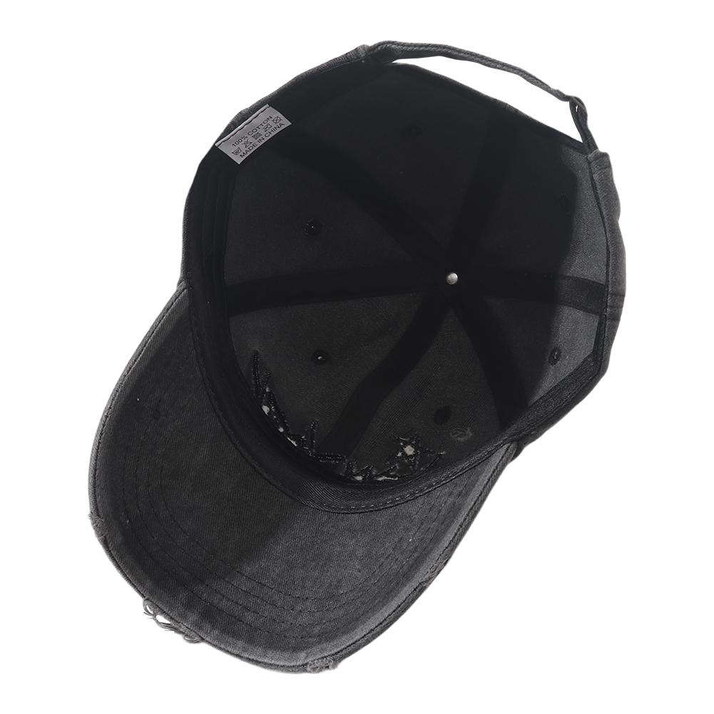 Fashion Letter Embroidery Baseball Cap Retro Washed Shabby Dad Hats Outdoor Cycling Travel Adjustable Sun Hats For Women Men