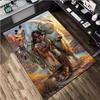 1 Stück Native American Teppich - Heimteppich Bürodekorativer Teppich Für Wohnzimmer Schlafzimmer Fußmatte Bodenteppich Computerstuhl Bereichsteppich