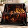 Evil dead blanket Flannel Blanket Soft Cozy Plush Throw for Sofa Bed Lightweight Home Decoration Outdoor camping