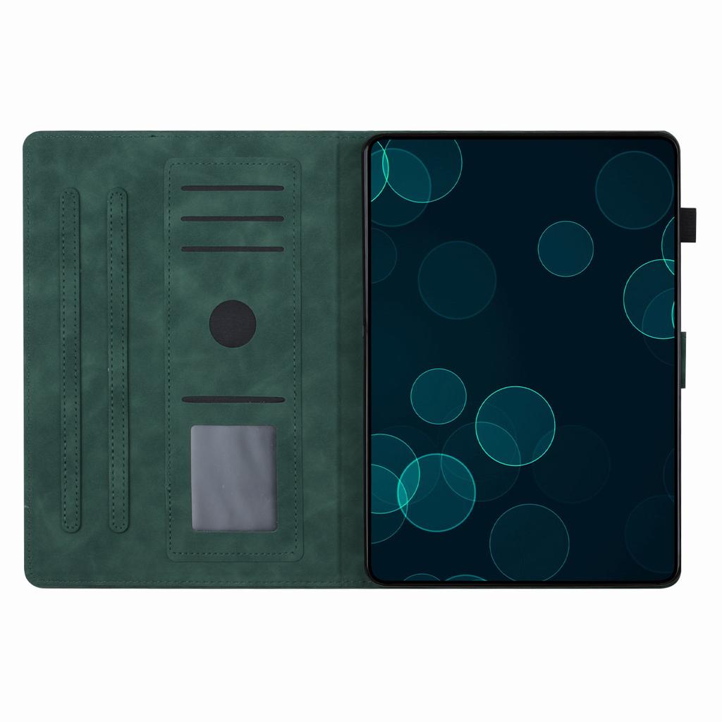 Applicable To iPad Air 11 Tablet Leather Case Samsung Tab A9 Frosted Butterfly Embossed Card Holder Lenovo HD8