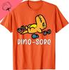 Vintage Hot Sale Gym Workout Dino Sore Exercise Fitness Boys Kids Women Unisex TShirt Cotton Sport Top Short Sleeve Tee