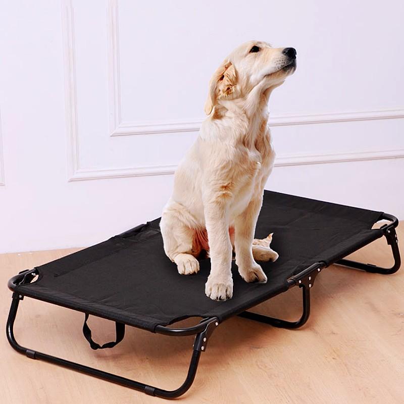 Dog Bed Foldable Dog Beds for Large Dogs Outdoor Camping House Breathable Dogs Bed Summer Off Ground Pet Sofa Beds Mats Pet Nest