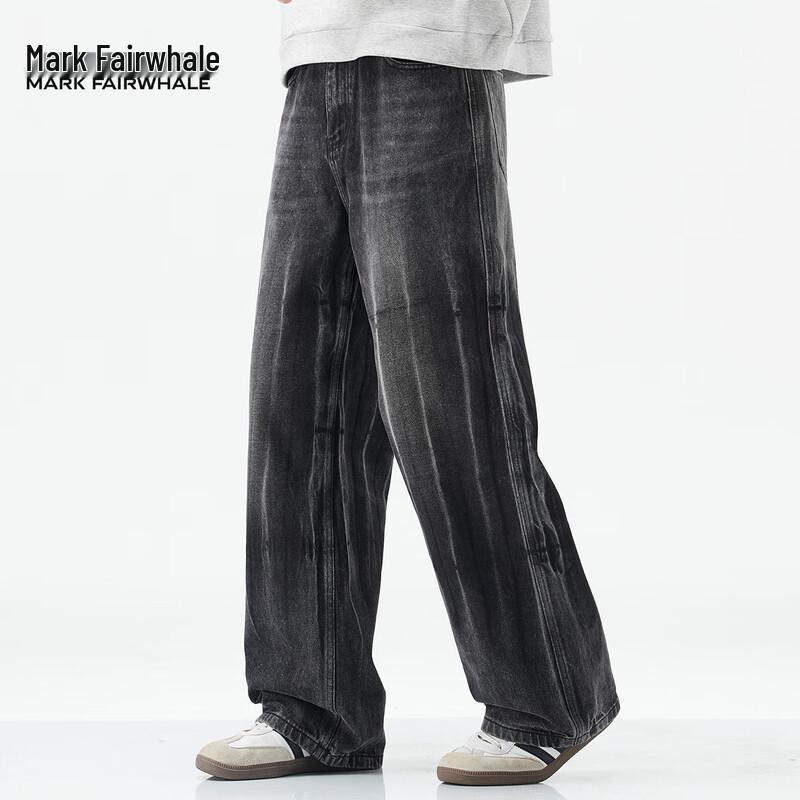 Mark Fairwhale Men's Loose Straight-Leg Jeans