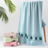 1 PC Bamboo Fibre Towel Is Very Absorbent and Not Easy To Lose Hair Soft Than Cotton Towel Good for Washing Face Bamboo Charcoal Face Towel