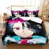Music MILGRAM Beding Set Japan Famous Anime Soft Duvet Cover Sets Warm Comforter Bed Linen Twin Quen King Single Sized Dimensions Dropshiping Gift