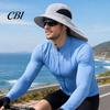 Fishing Bucket Hat Breathable Mesh Hat, 360-Degree Sunshade Fisherman with Detachable Face Sun Guard And Neck Flap, Adjustable Drawstring Outdoor