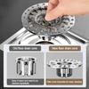 Anti-odor Shower Floor Drain With Grid Grate Cover Drain Filter Durable Sink Strainer