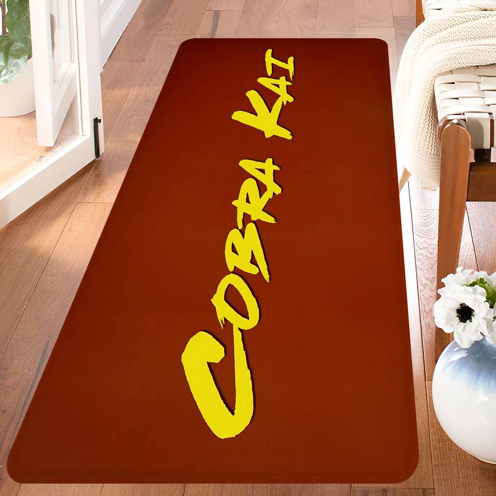 Klasické TV seriály Cobra Kai Kuchyňská rohožka Dětský pokoj Dekorace ložnice Balkon Protiskluzová rohožka Obývací pokoj Alfombra