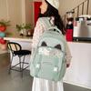 Schoolbag Student School Bag High School Student Junior High School Student Large Capacity Backpack Women's High Value Versatile Burden Reduction