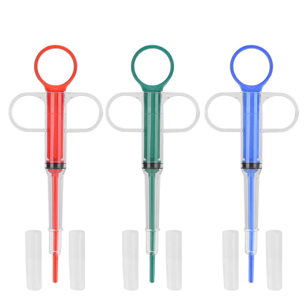 PP Sicherer Haustiermedikamenten-Spender Bequemer Griff Kapsel-Fütterwerkzeug Zubehör für Katzen und Hunde Allgemein