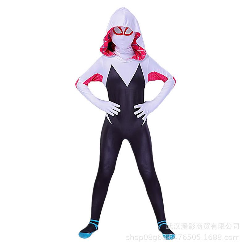 Halloween Spider-Man Tights Miles onesie superhero expedition costume cosplay