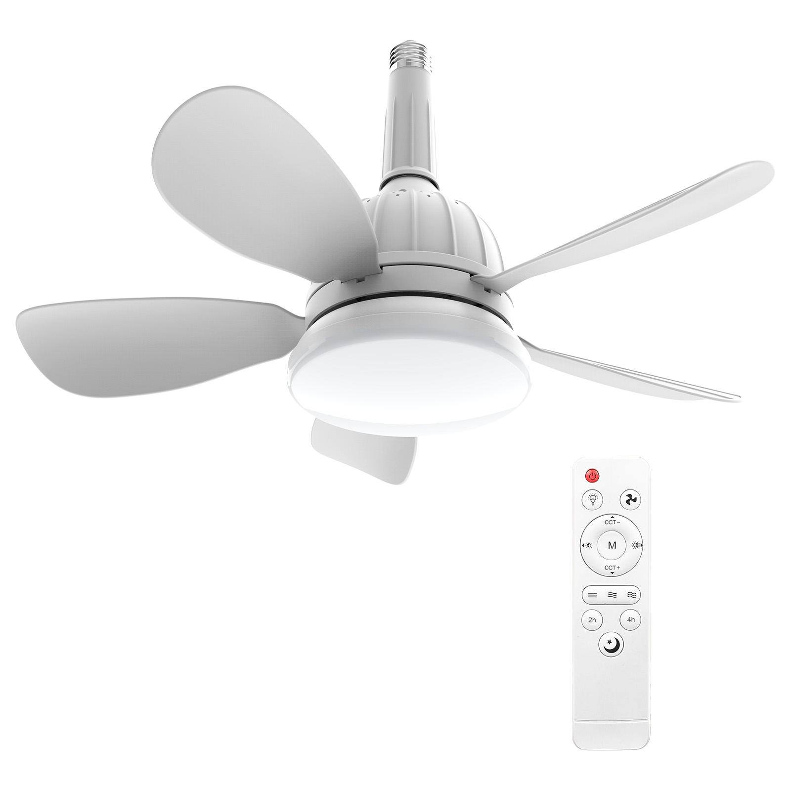 Five-leaf garage fan light
