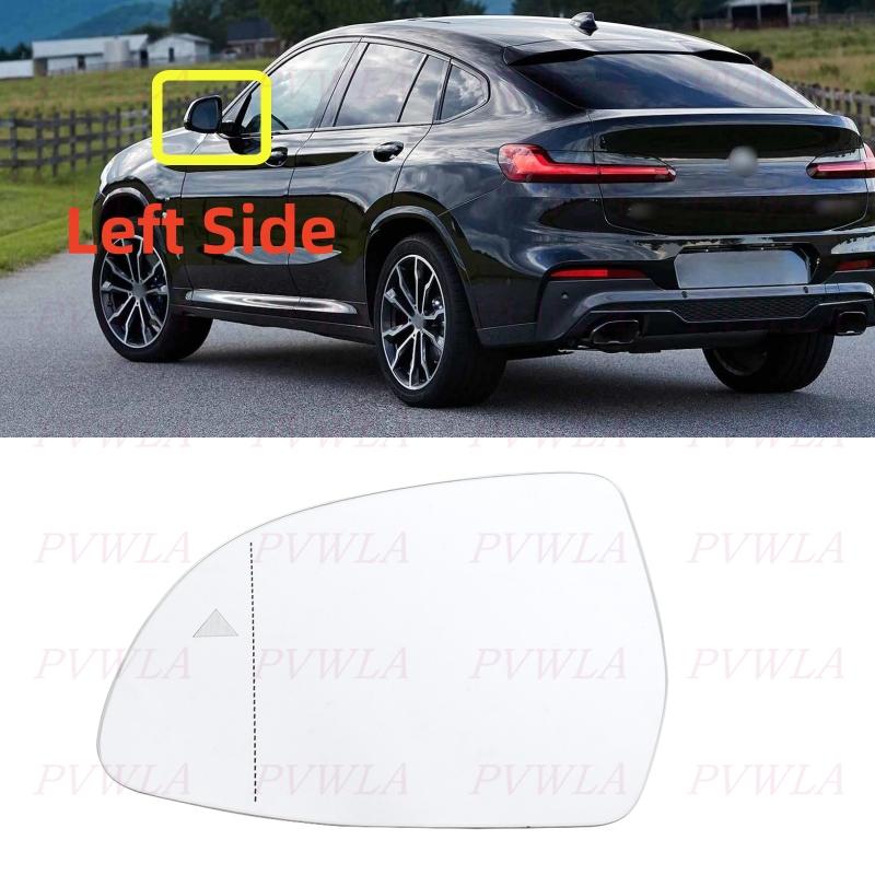 Heated Blind Spot Side Mirror Glass For BMW X3 G01 G08 X4 G02 X5 G05 X6 G06 X7 G07 2018      Rearview Lens