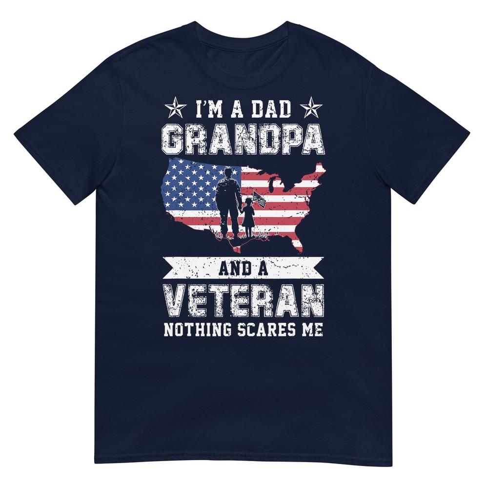 Im A Veteran For Unisex Dad Grandpa Veterans Day Birthday Us TShirt S