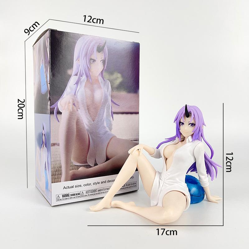 13CM Anime Figure Shion That Time I Got Reincarnated As a Slime Relax Time Loungewear Anime Figure Toy Gift  Action Figure