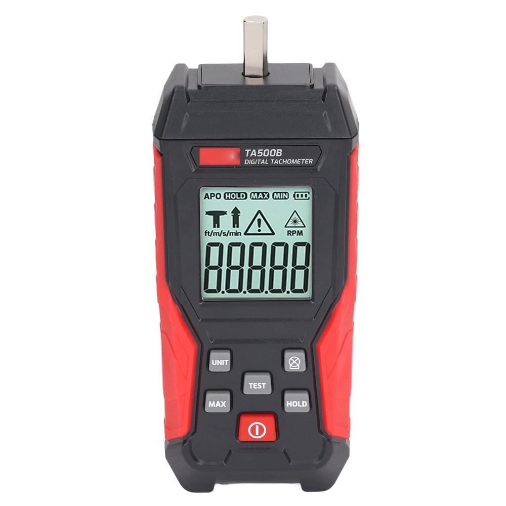Contact Measurement Digital Tachometer Realtime Maximum Minimum Values Contact Type Tachometer