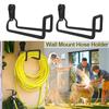 2 Pieces Sturdy Garage Hangers for Bikes and Ropes Water Pipe Holders Workshop Storage Solution Garden Tools Brackets